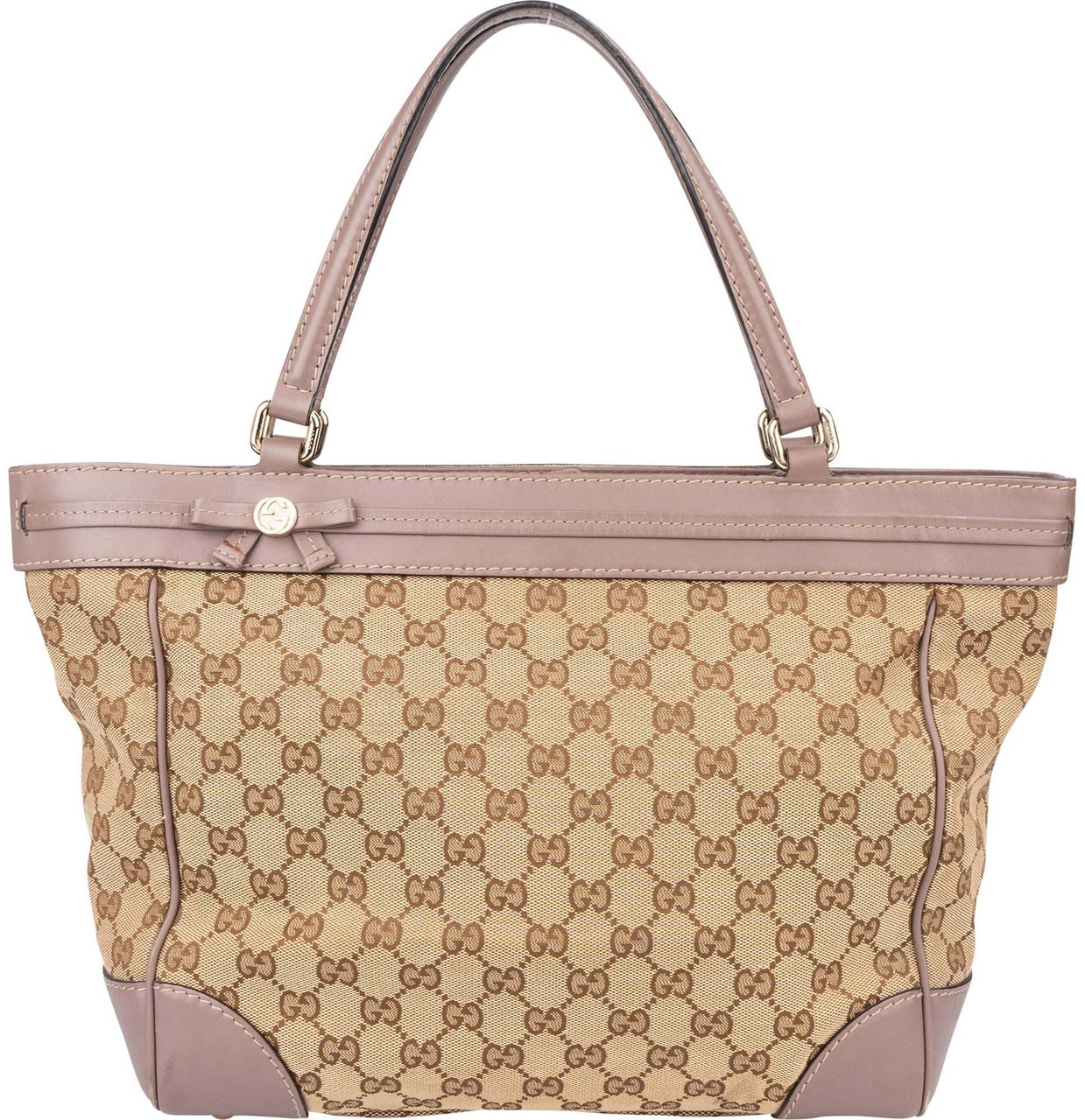 Gucci Gucci GG Monogram Princy Handbag Bruin