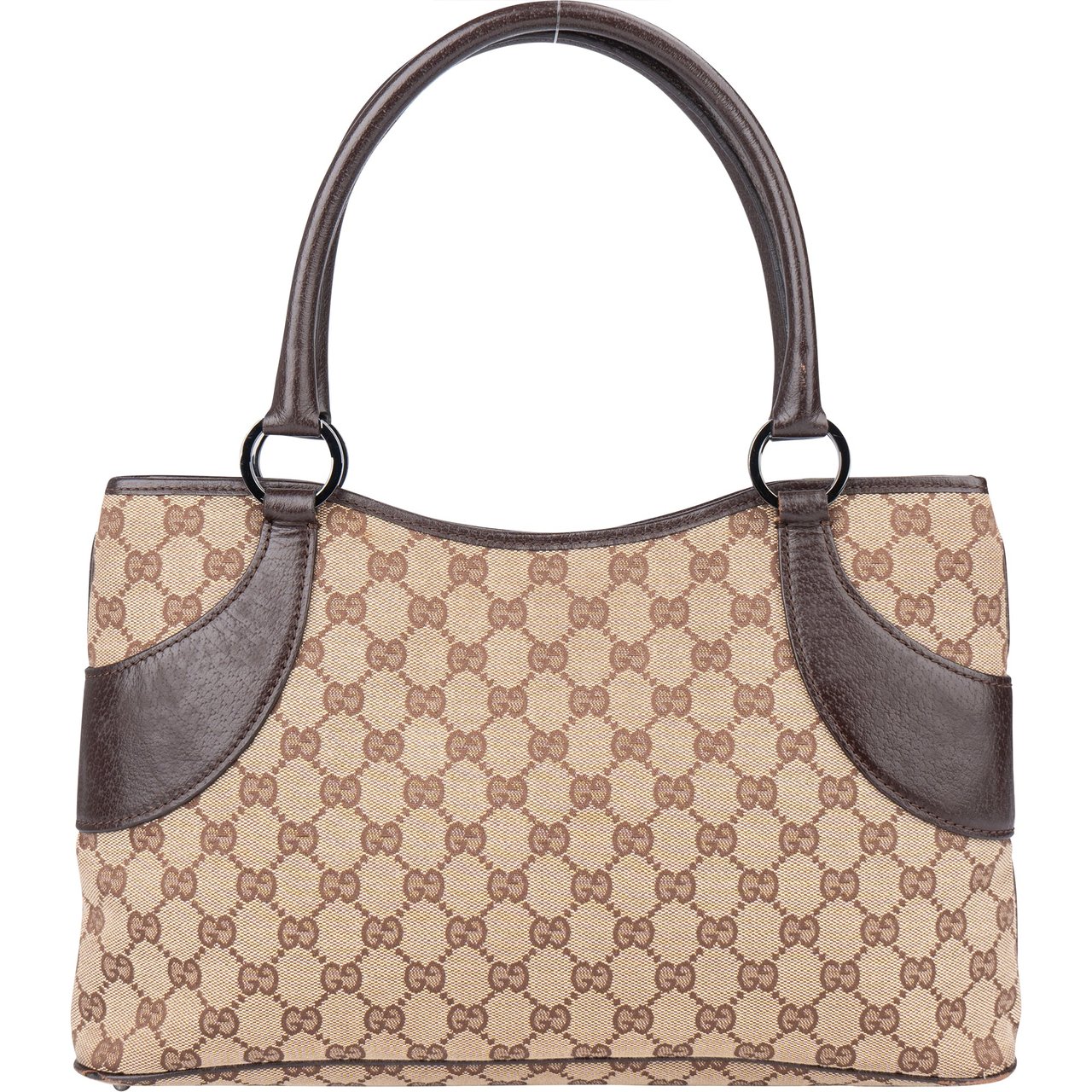 Gucci Gucci GG Monogram Handbag Bruin