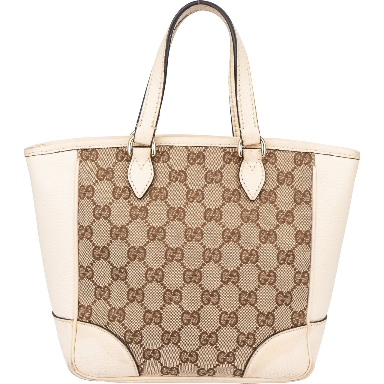 Gucci Gucci GG Monogram Bree Satchel Handbag Bruin