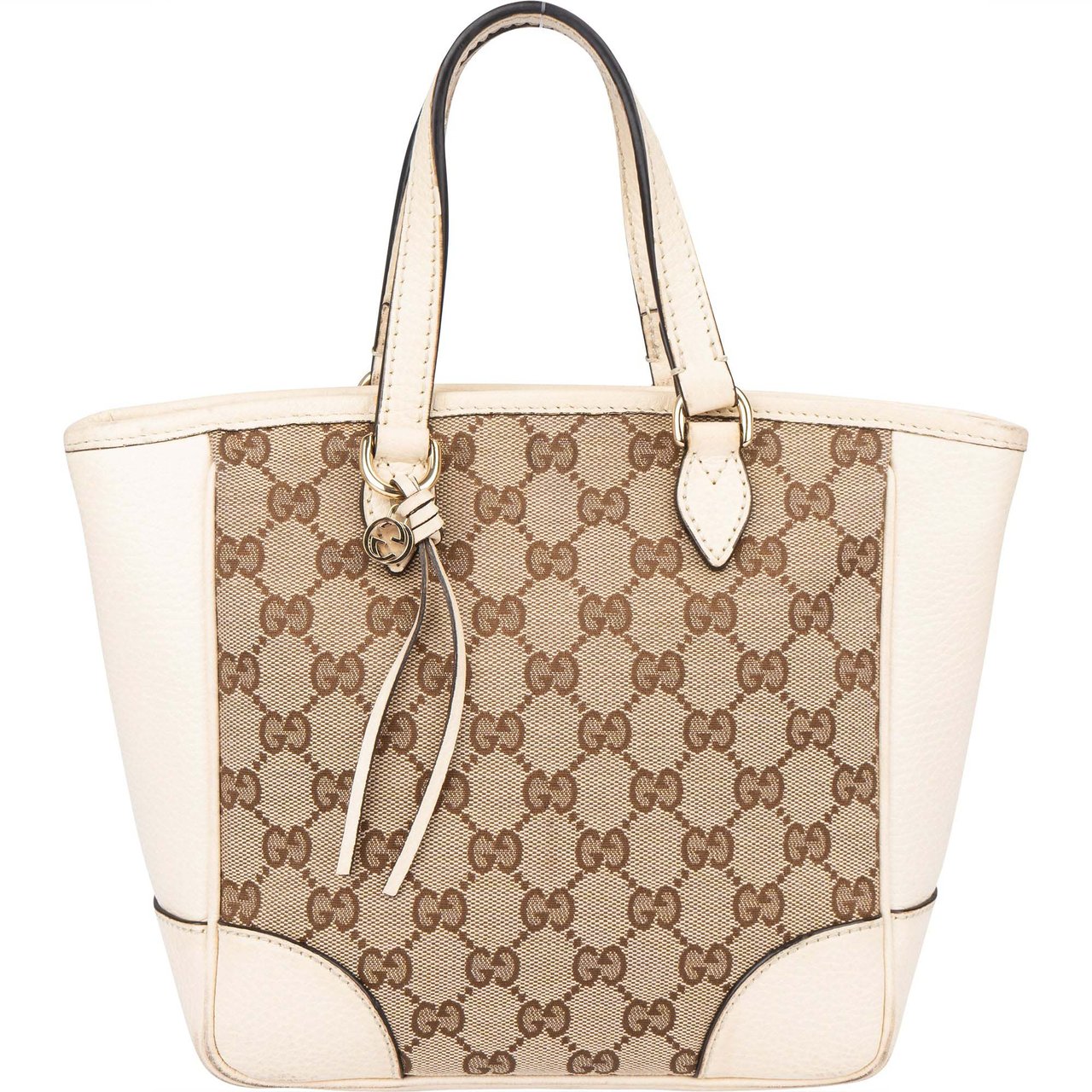 Gucci Gucci GG Monogram Bree Satchel Handbag Bruin