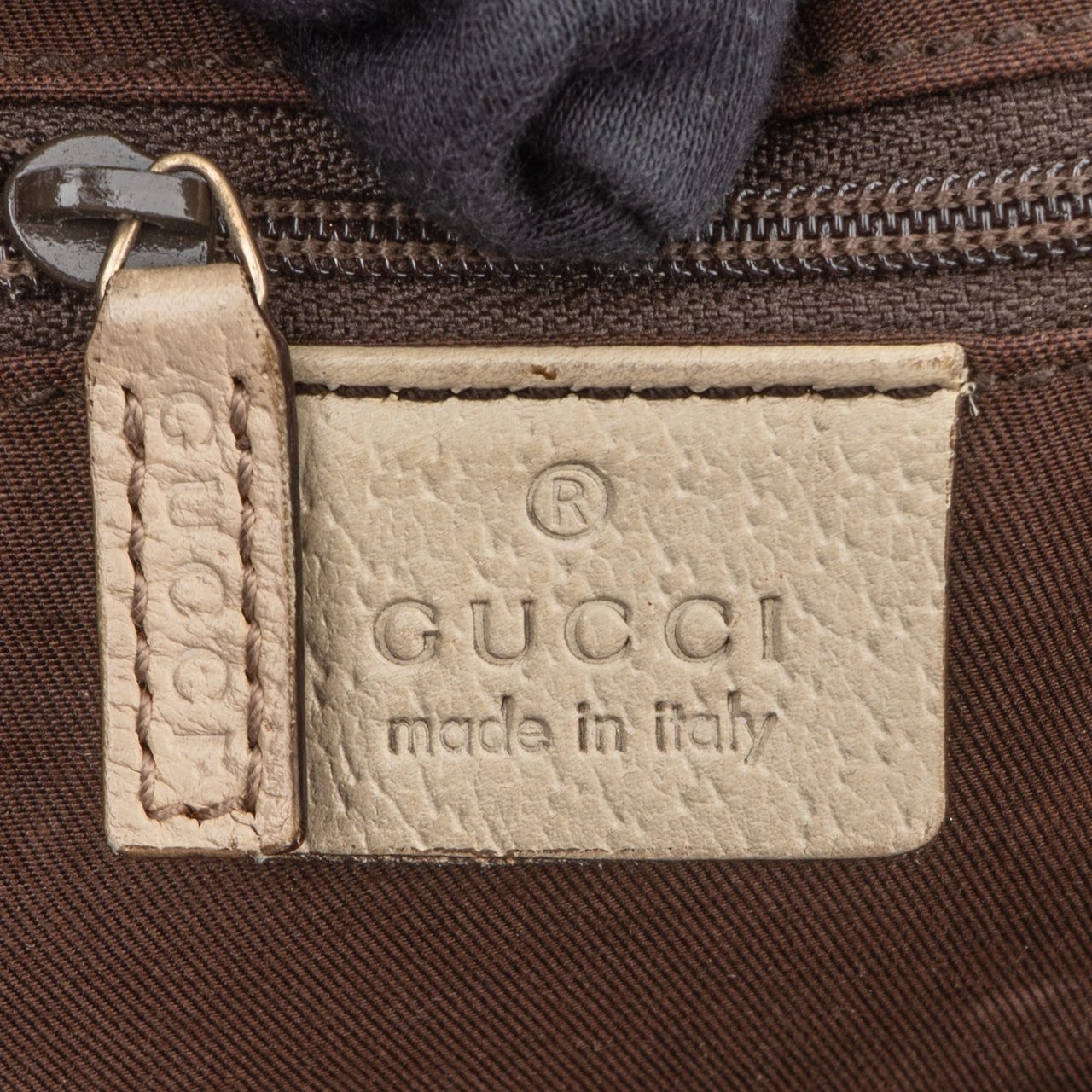 Gucci Gucci GG Monogram Abbey Handbag Bruin