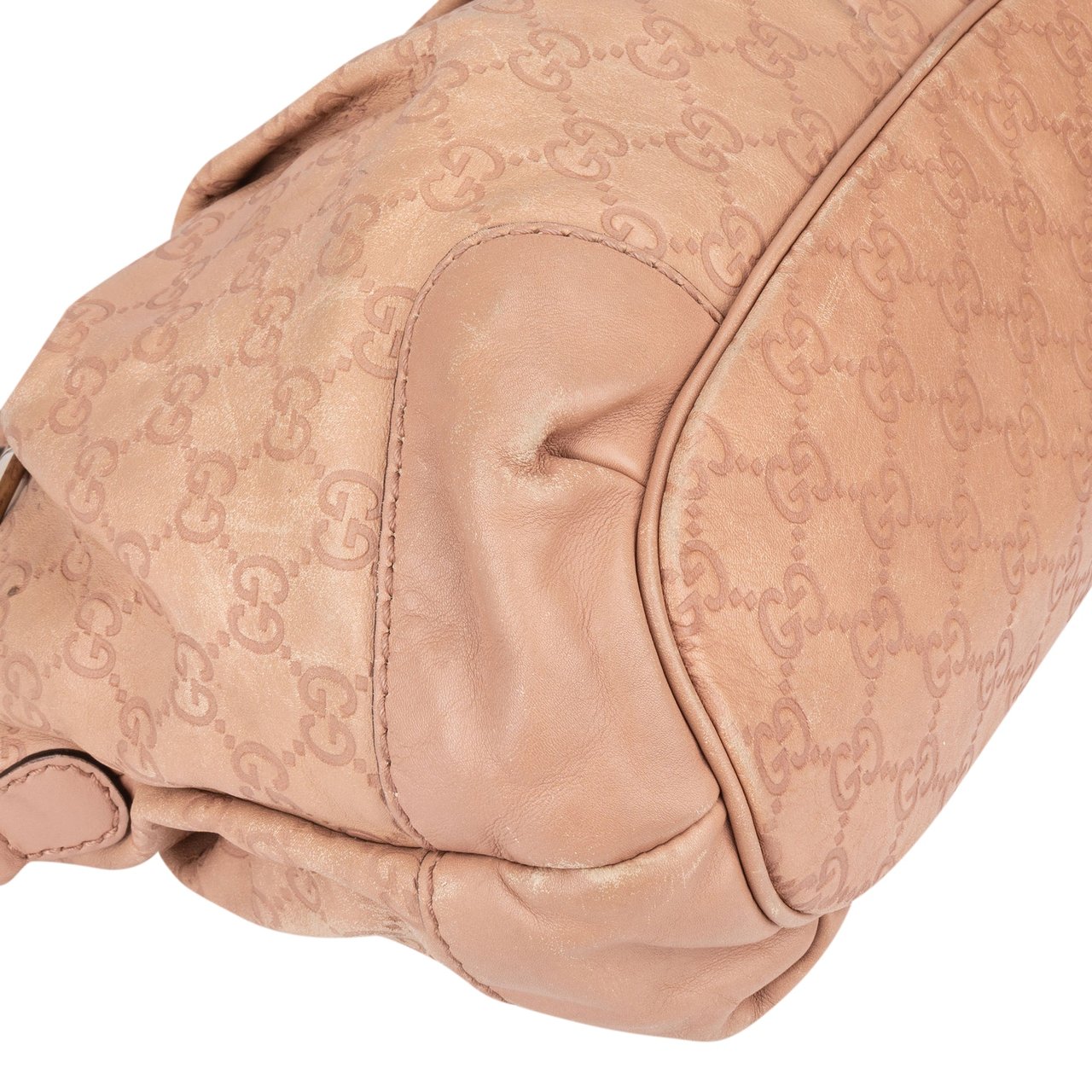 Gucci Gucci GG Monogram Sukey Handbag Roze