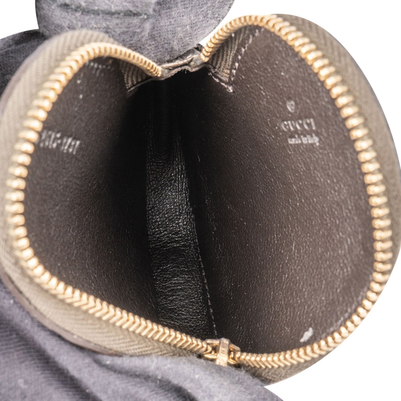 Gucci Guccissima Leather Heart Shaped Coin Purse Wallet Bag Charm Accessoires Divers