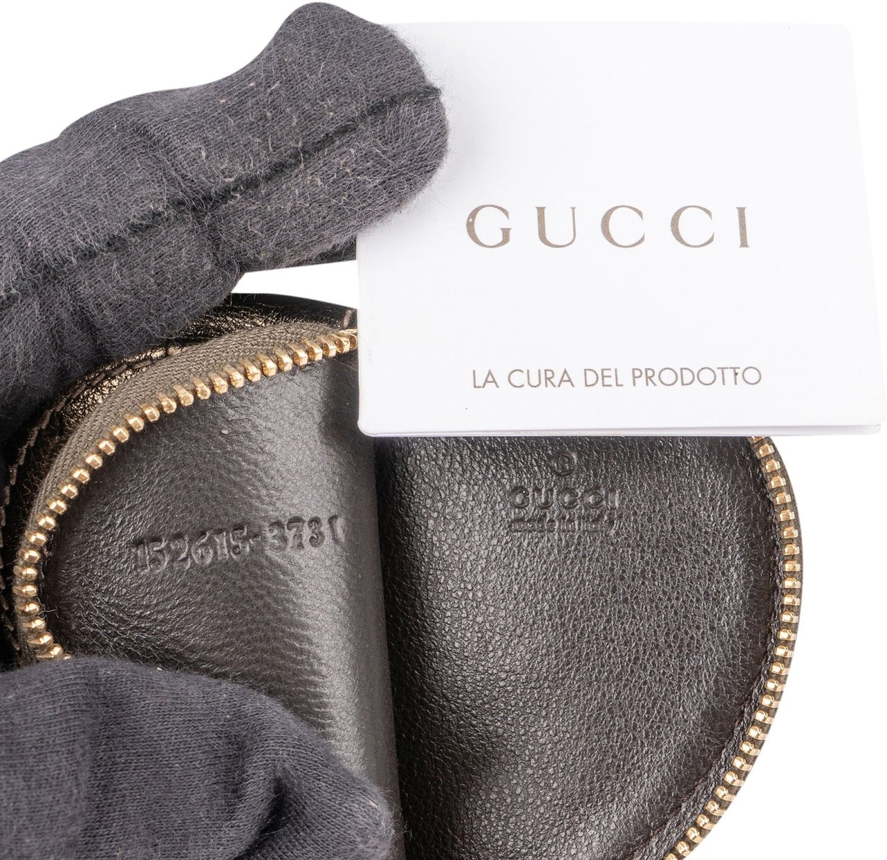 Gucci Guccissima Leather Heart Shaped Coin Purse Wallet Bag Charm Accessoires Divers