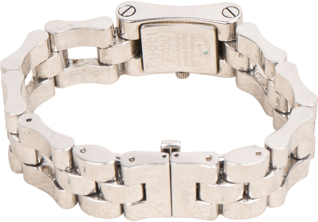 Gucci Silver Tone 2305L Women Watch Divers
