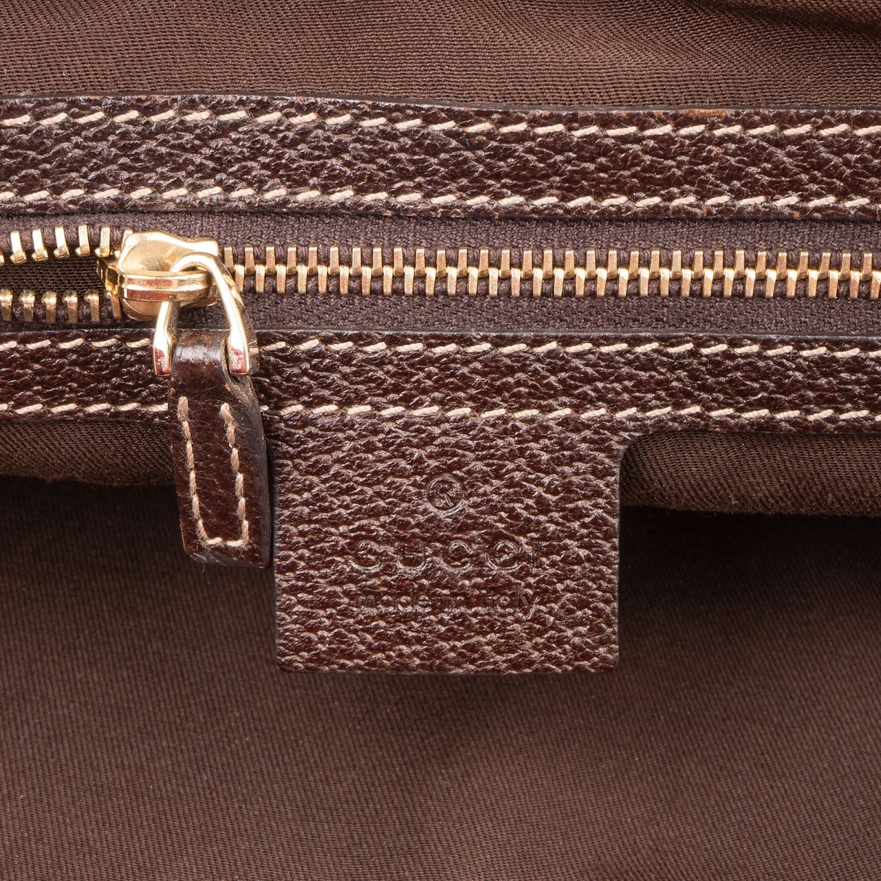 Gucci Monogram GG Canvas Eclipse Shoulder Bag Beige