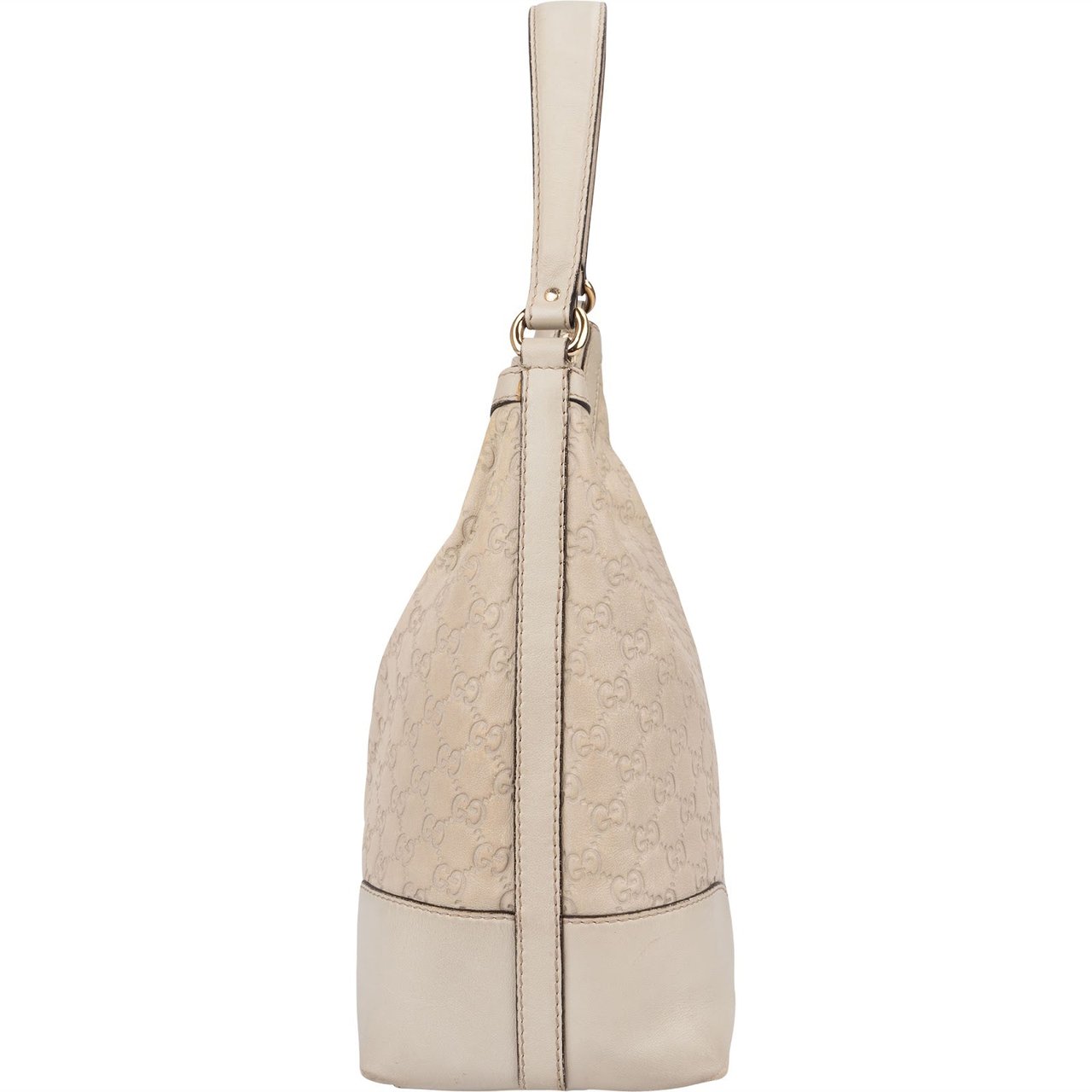 Gucci Guccissima Lovely Heart Hobo Shoulder Bag Wit