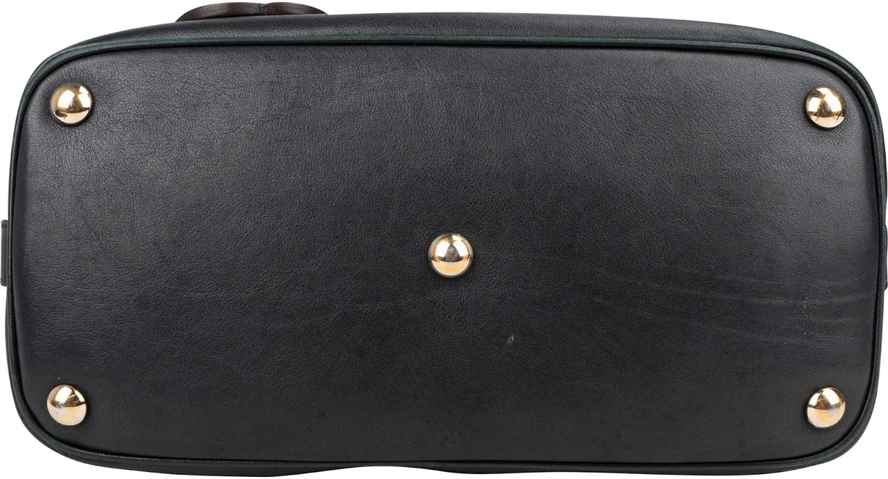 Gucci Black Guccissima Leather Handbag Zwart