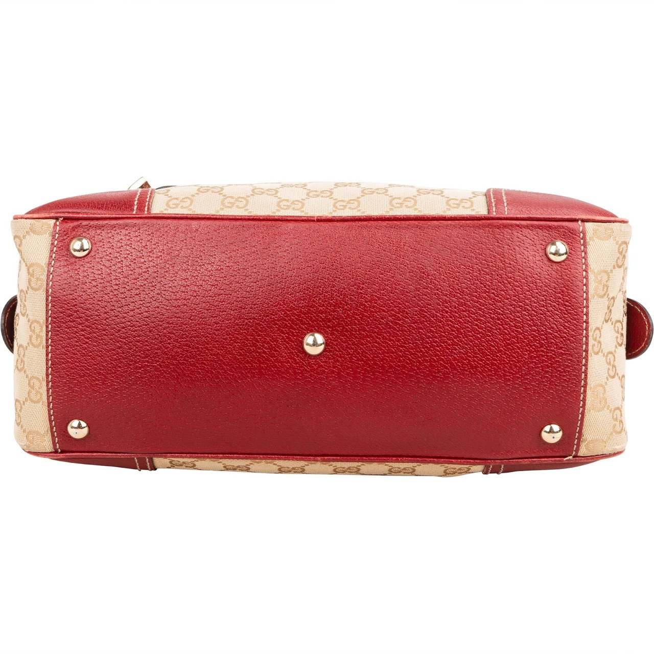 Gucci Monogram GG Canvas Princy East West Shoulder Bag Beige