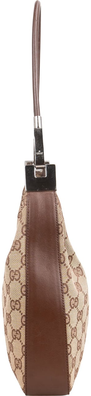 Gucci Monogram GG Canvas Eclipse Shoulder Bag Beige
