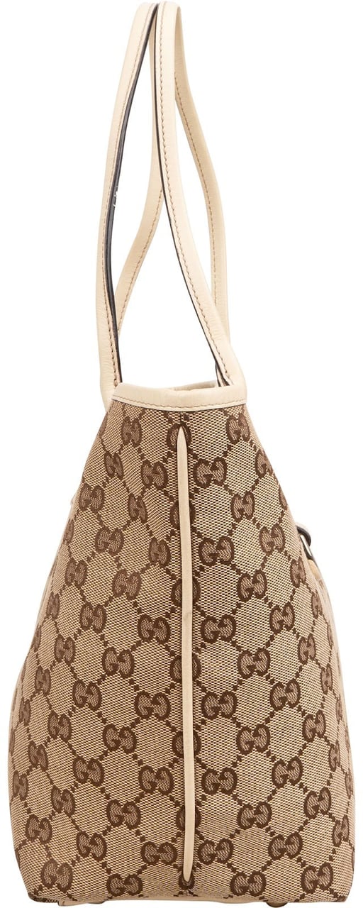 Gucci Monogram GG Canvas Shoulder Bag Beige