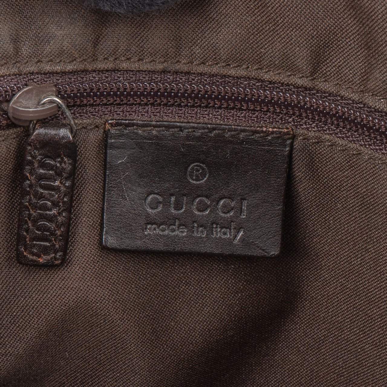 Gucci Monogram GG Canvas Jackie Hobo Shoulder Bag Beige