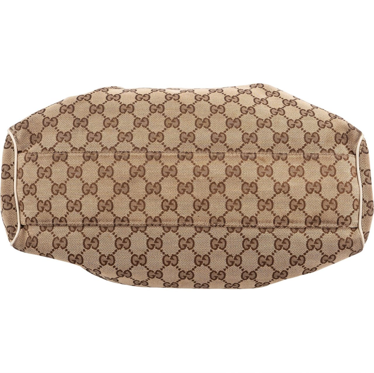 Gucci Monogram GG Canvas Sukey Handbag Beige