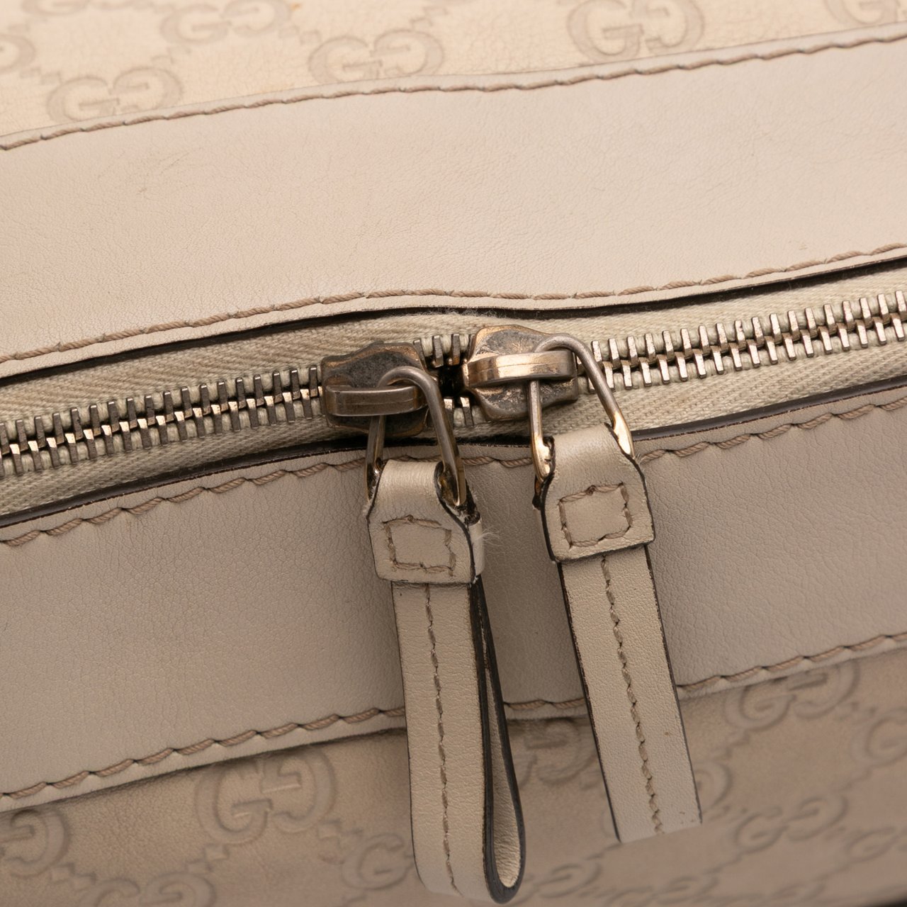 Gucci Guccissima Mayfair Satchel Bruin