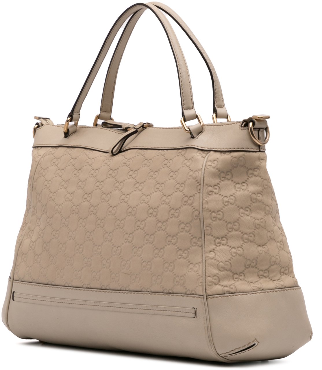 Gucci Guccissima Mayfair Satchel Bruin
