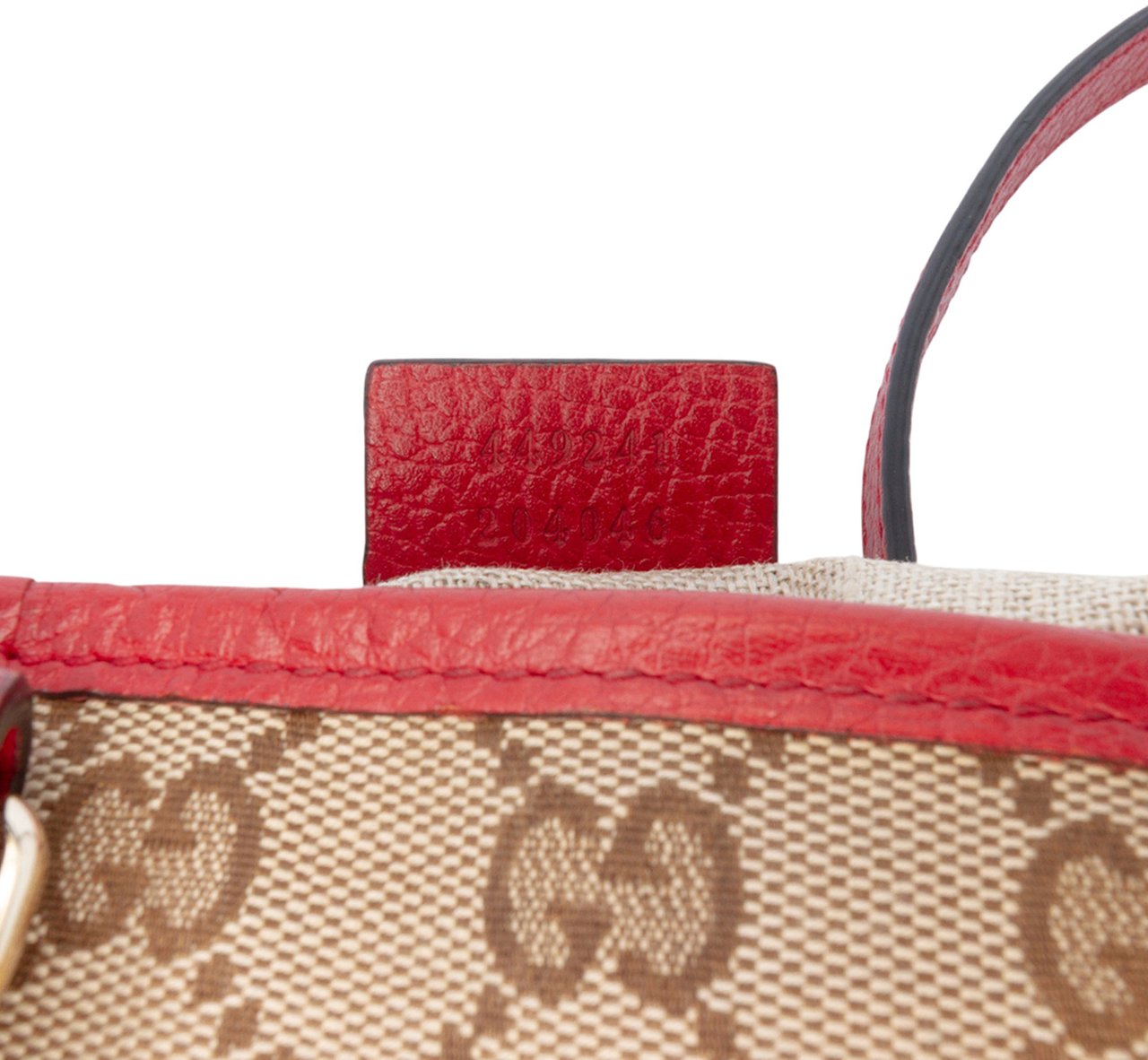 Gucci Small GG Canvas Bree Satchel Bruin