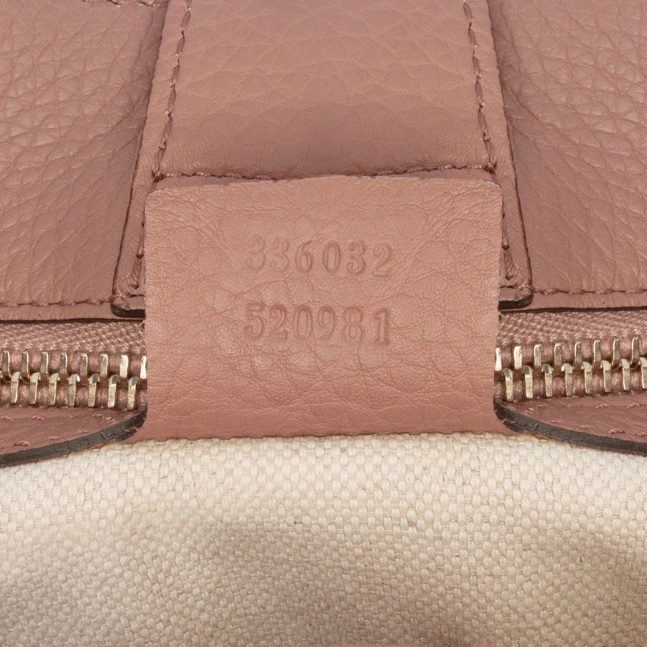 Gucci Small Calfskin Bamboo Shopper Satchel Bruin