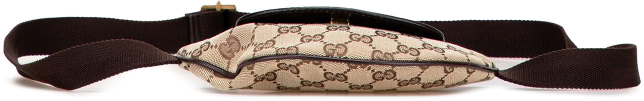 Gucci GG Canvas Belt Bag Bruin