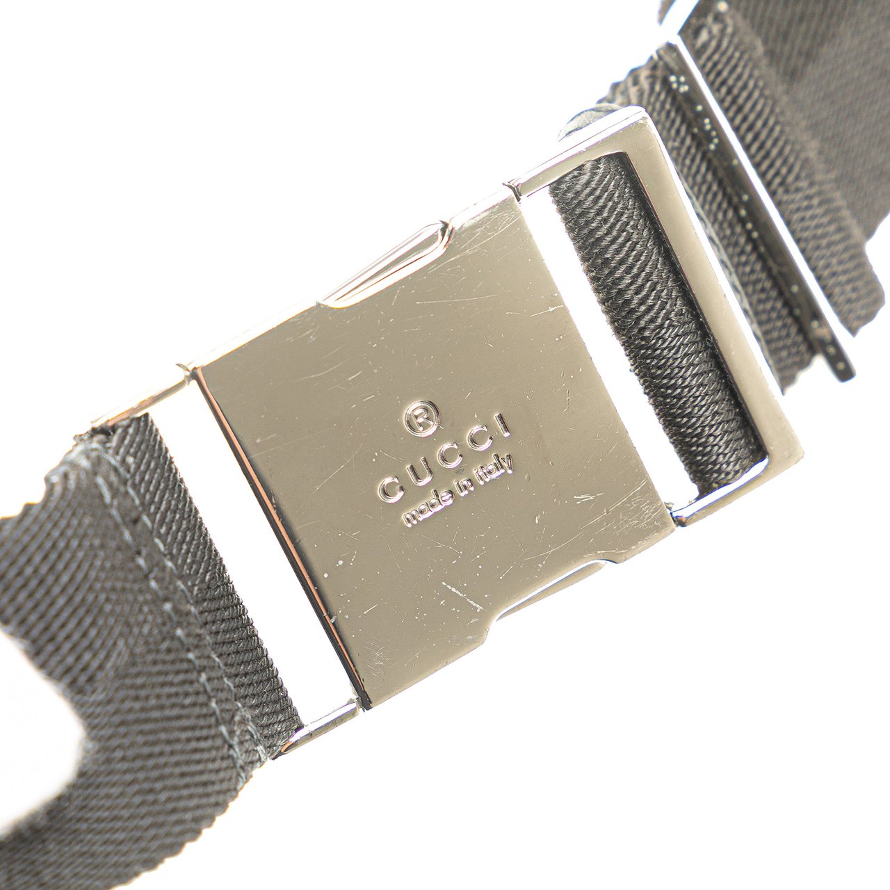 Gucci GG Canvas Jackie Belt Bag Zwart