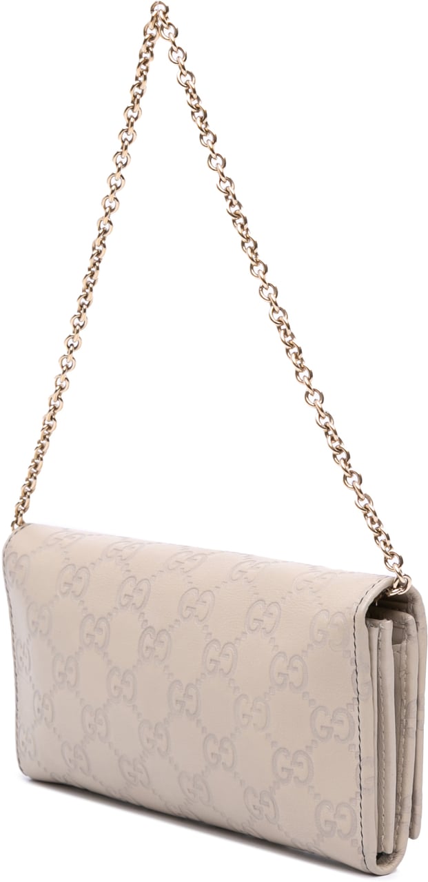 Gucci Guccissima Emily Wallet On Chain Bruin