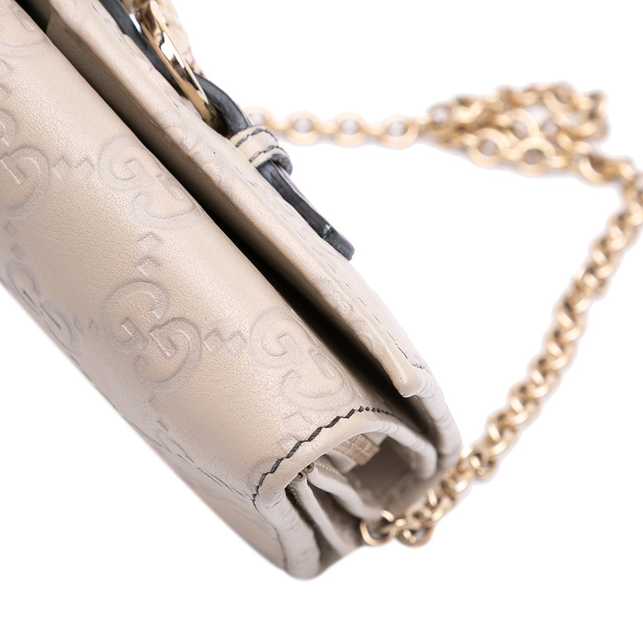 Gucci Guccissima Emily Wallet On Chain Bruin