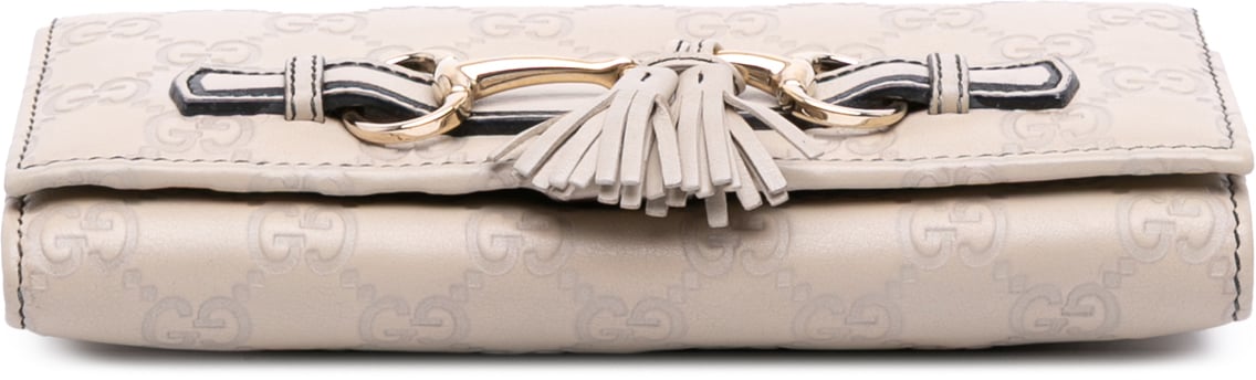 Gucci Guccissima Emily Wallet On Chain Bruin