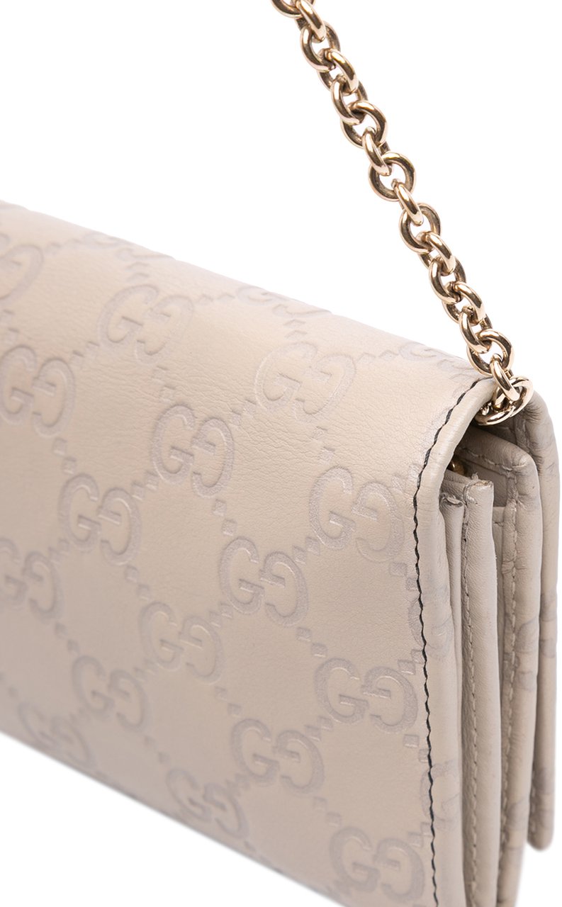 Gucci Guccissima Emily Wallet On Chain Bruin