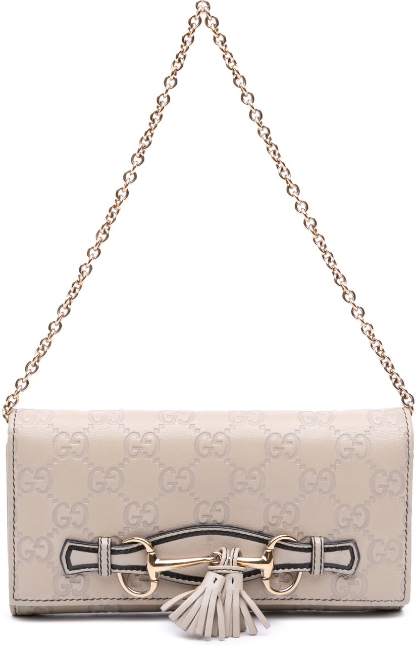 Gucci Guccissima Emily Wallet On Chain Bruin