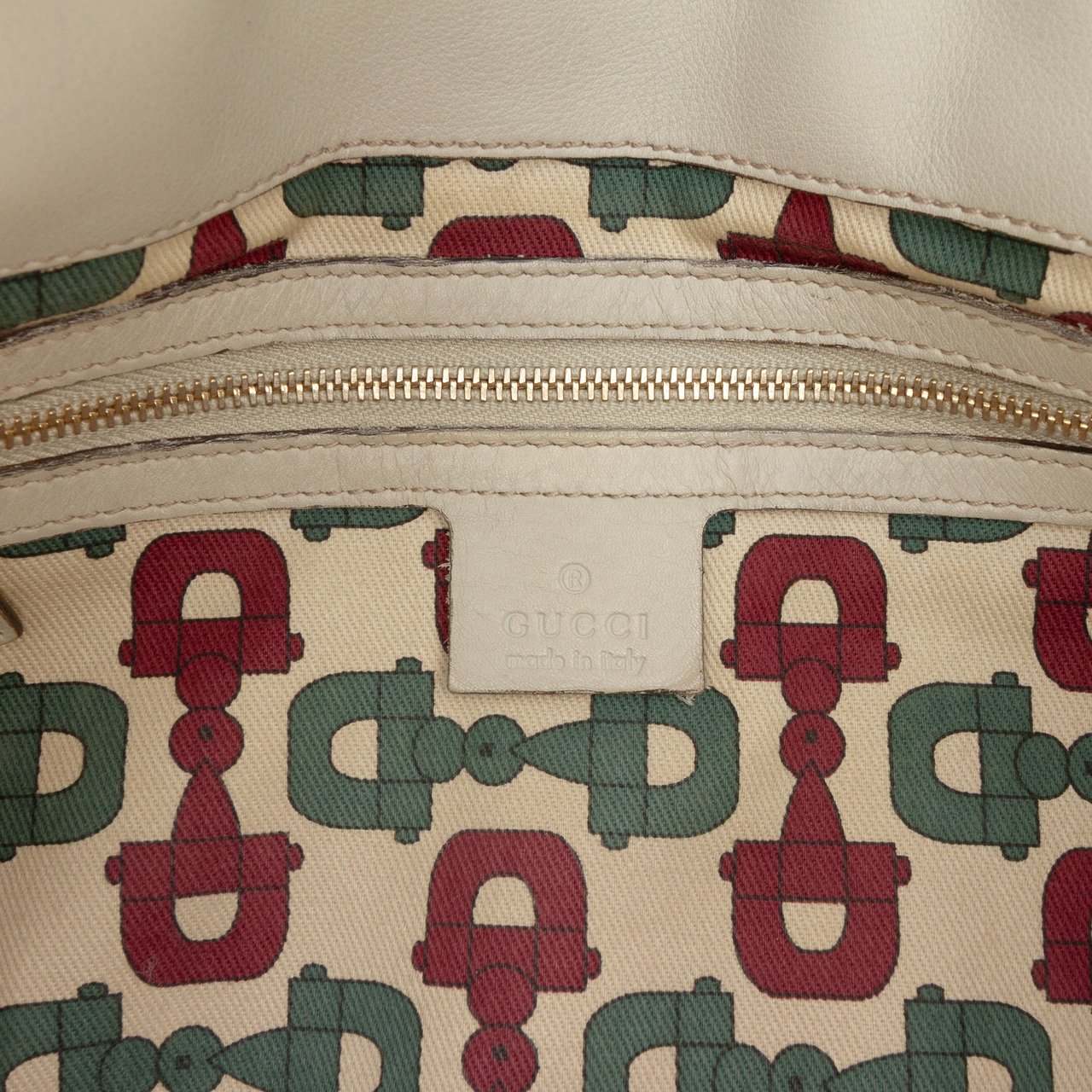 Gucci Medium Guccissima Hysteria Tote Bruin