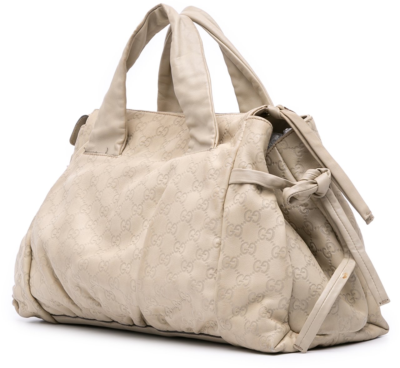 Gucci Medium Guccissima Hysteria Tote Bruin