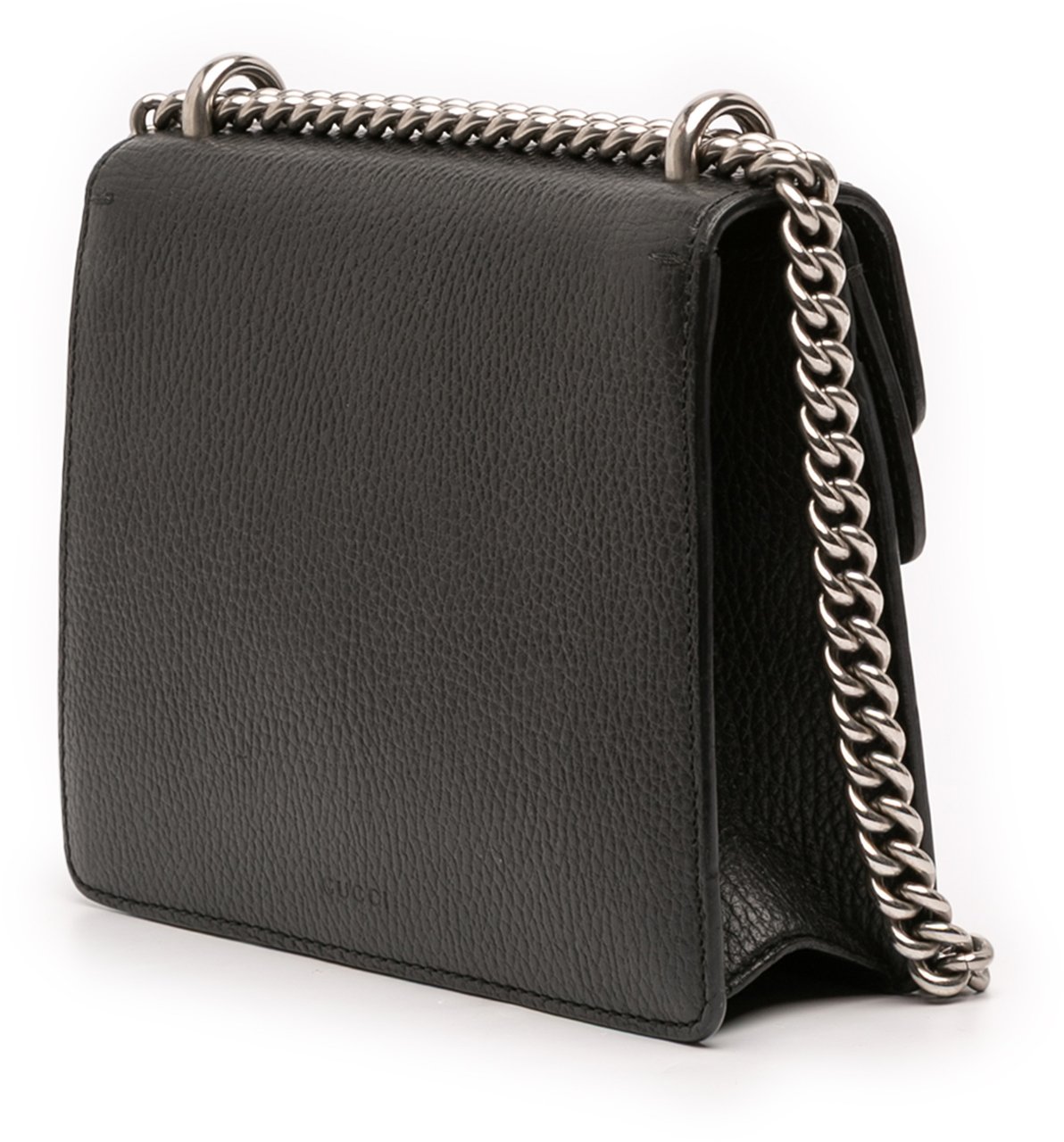 Gucci Small Leather Dionysus  Crossbody Zwart