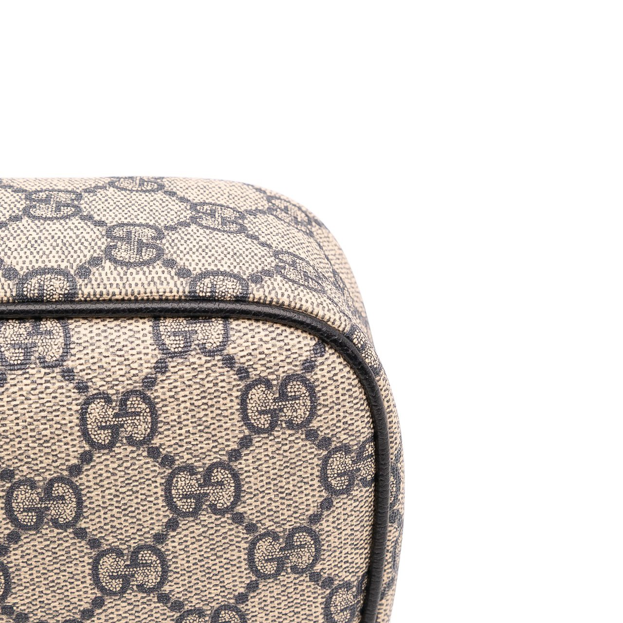 Gucci Small GG Supreme Ophidia Web Satchel Bruin