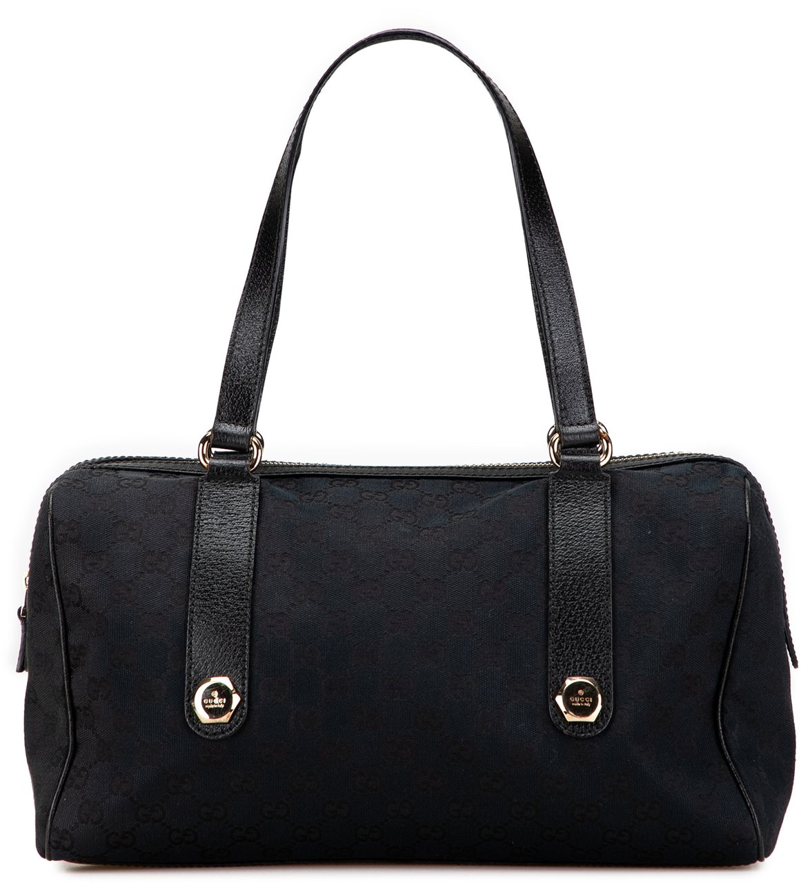 Gucci GG Canvas Charmy Shoulder Bag Zwart