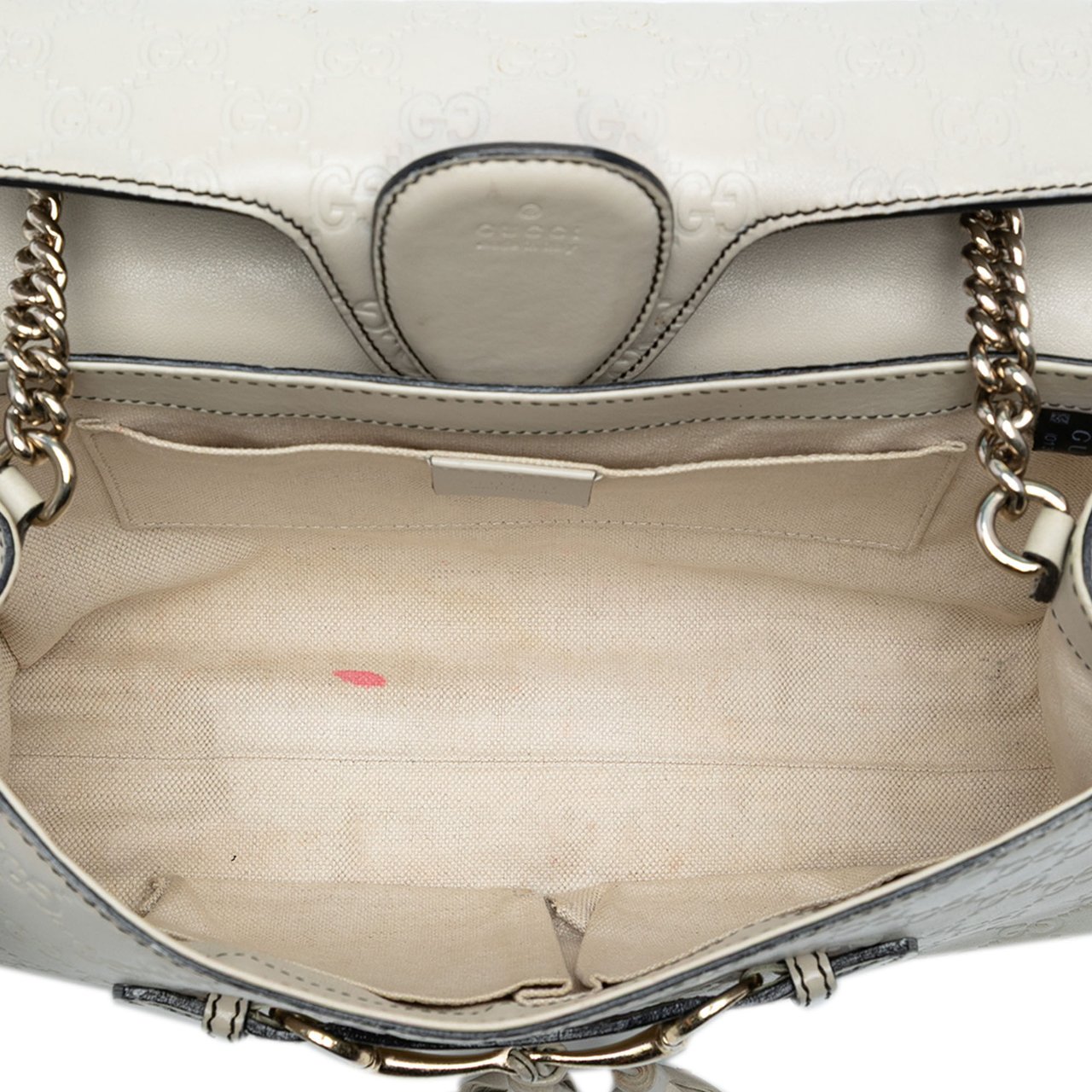 Gucci Medium Guccissima Emily Shoulder Bag Wit