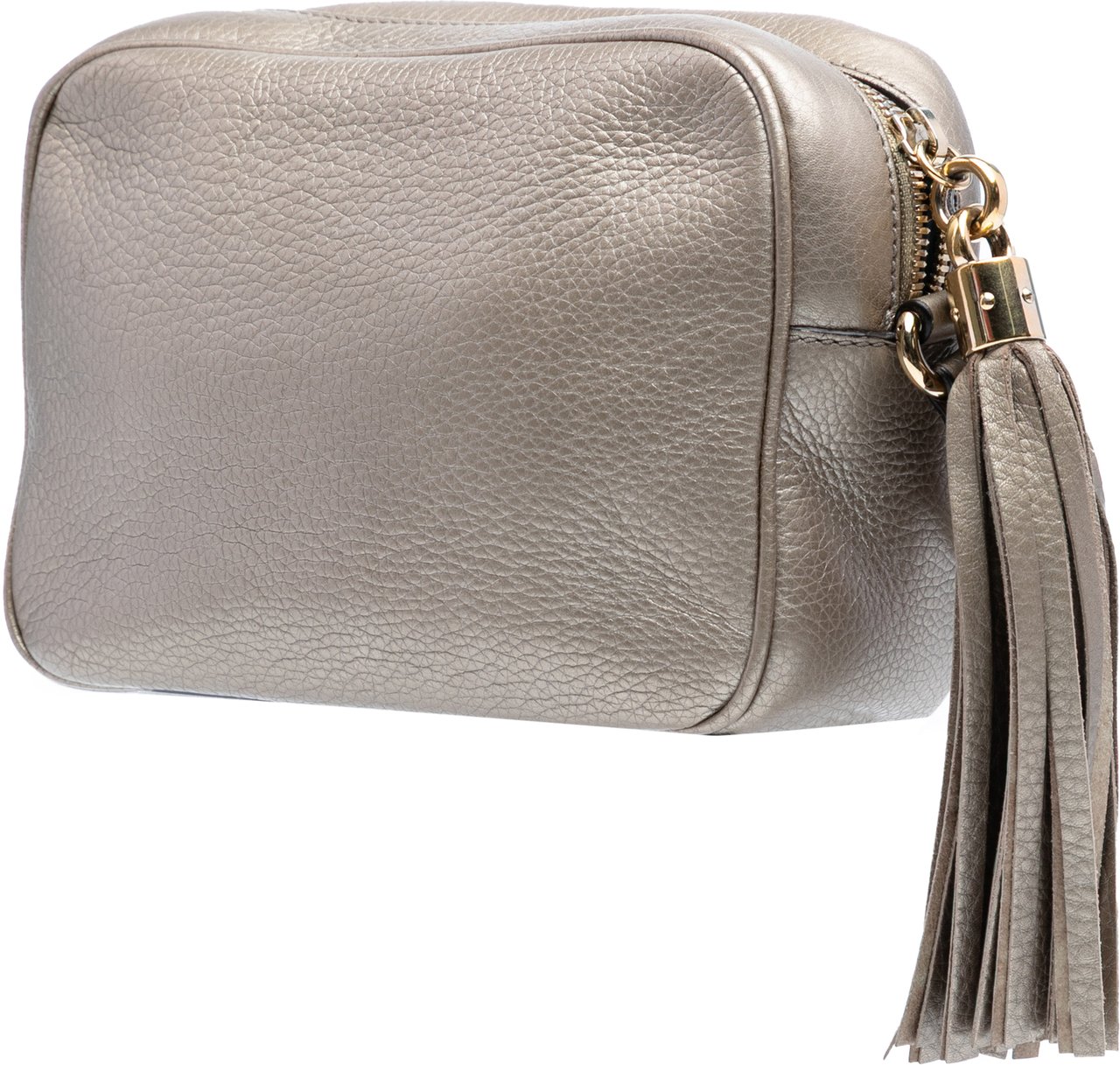 Gucci Leather Soho Disco Crossbody Goud
