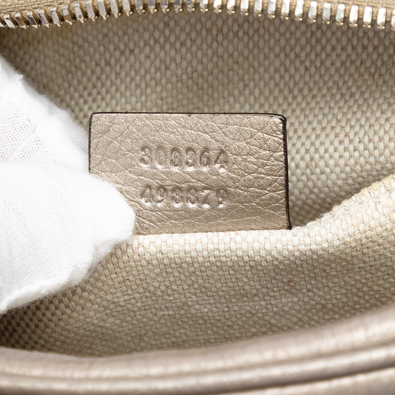 Gucci Leather Soho Disco Crossbody Goud