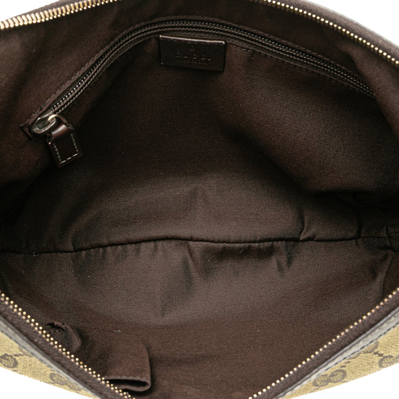 Gucci GG Canvas Web Crossbody Bruin