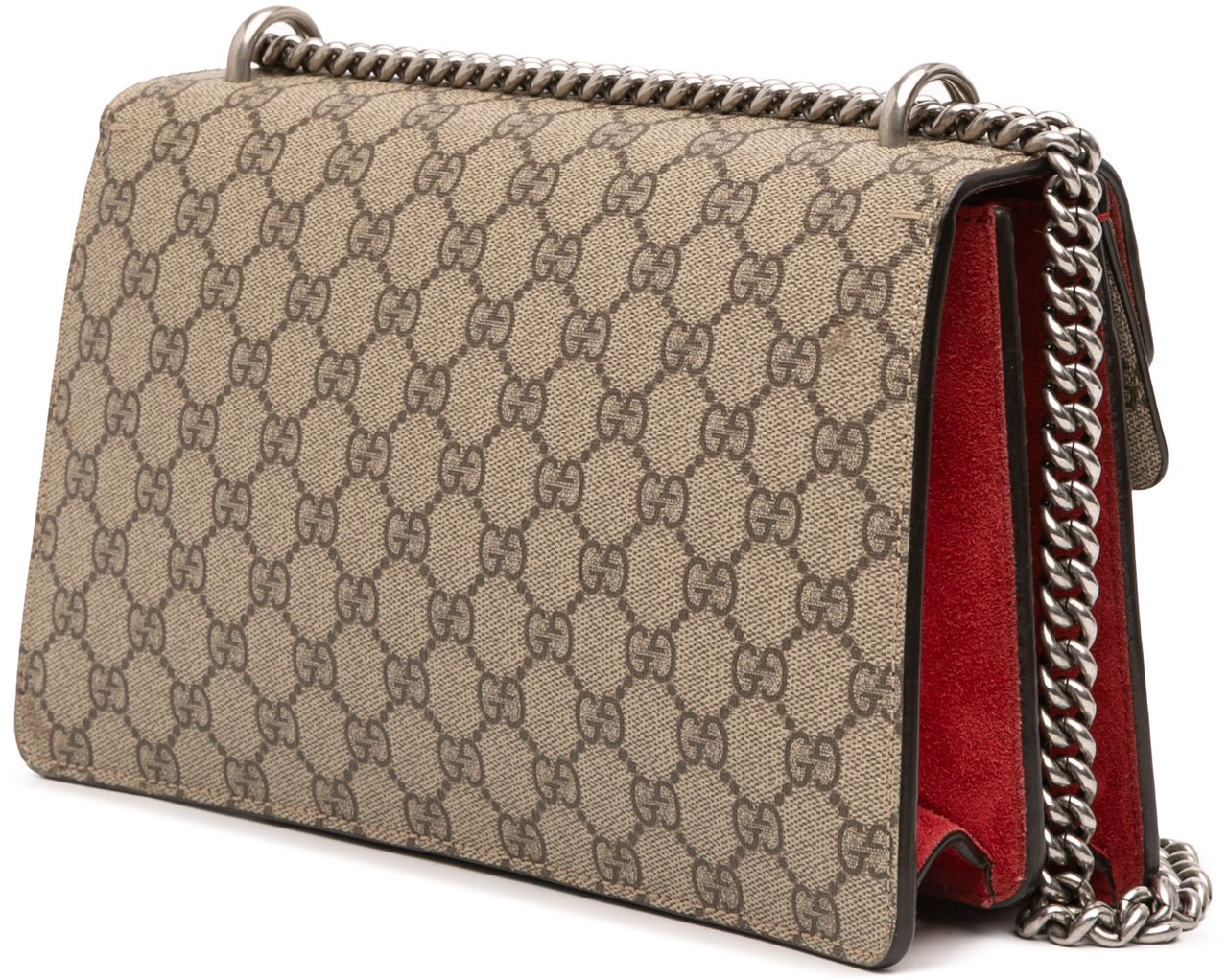Gucci Medium GG Supreme Dionysus Shoulder Bag Bruin