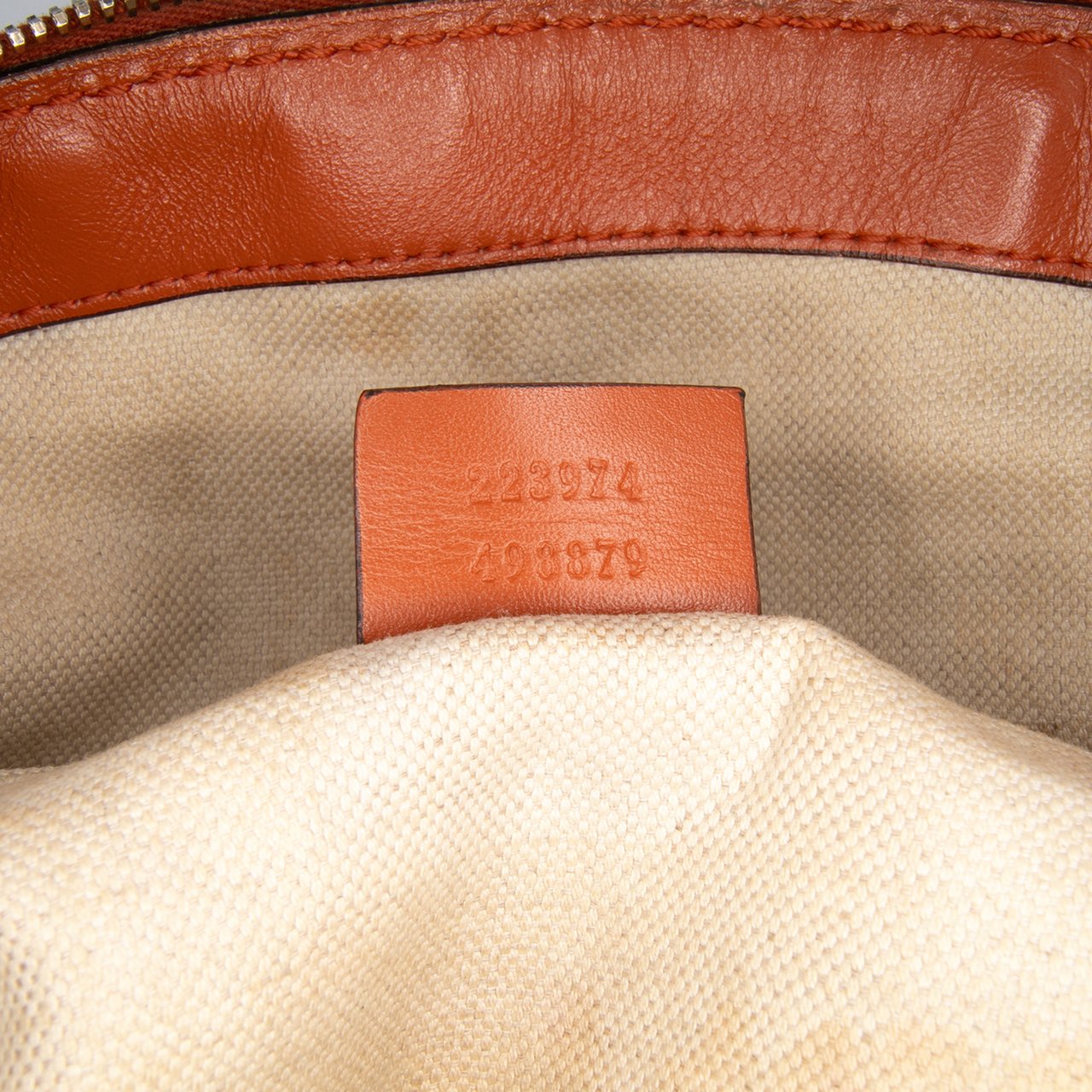 Gucci GG Canvas Sukey Satchel Bruin