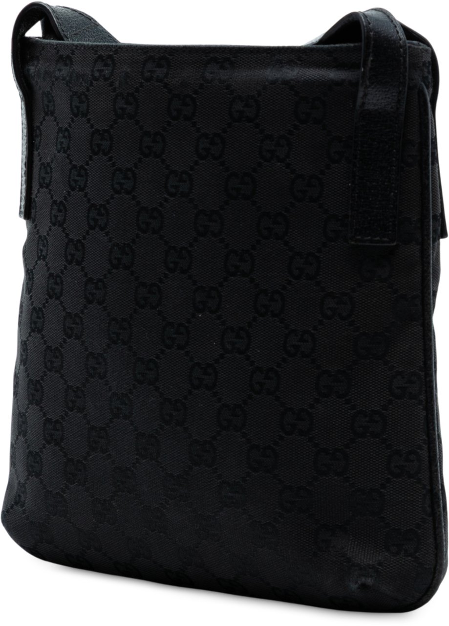 Gucci GG Canvas Crossbody Zwart