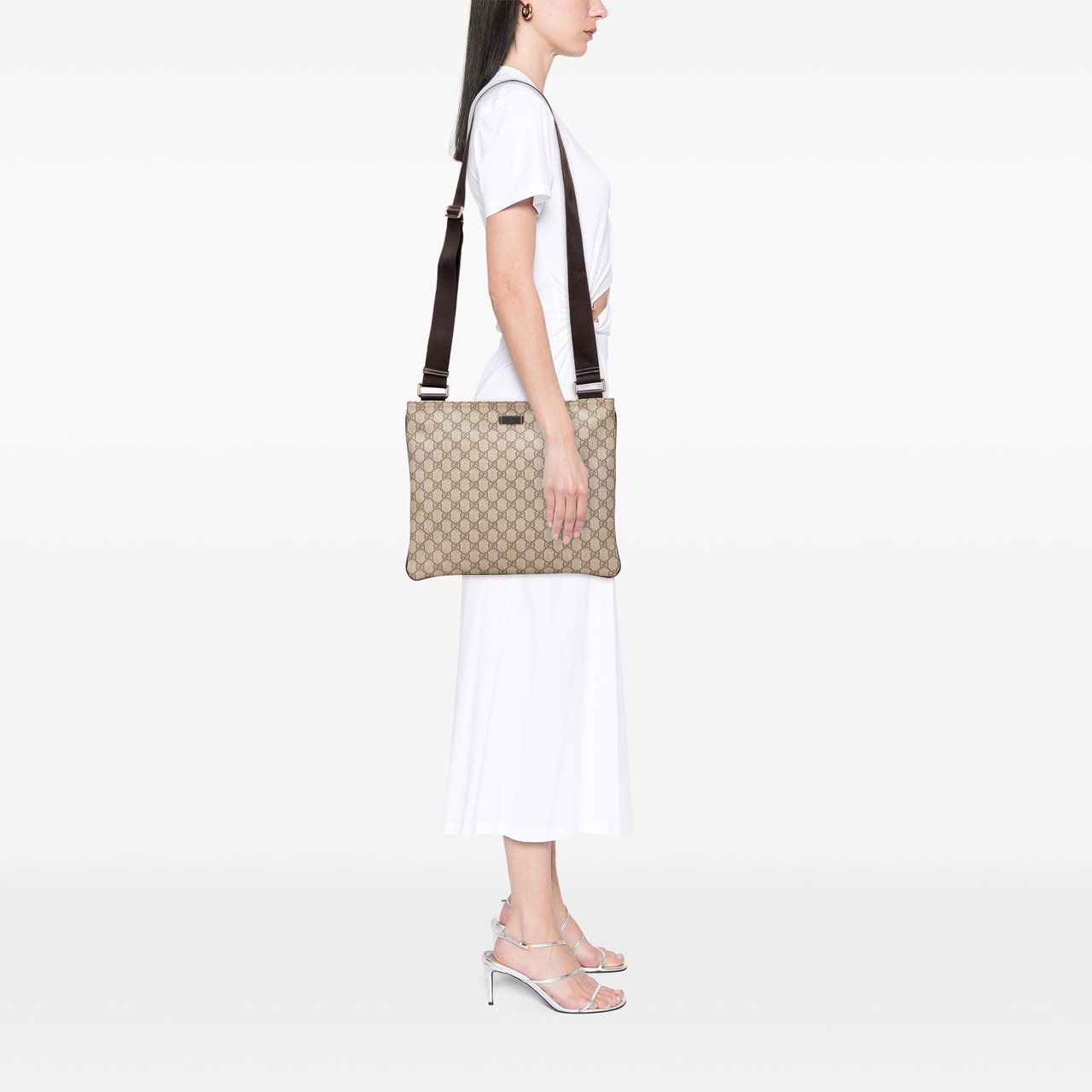 Gucci GG Supreme Crossbody Bruin