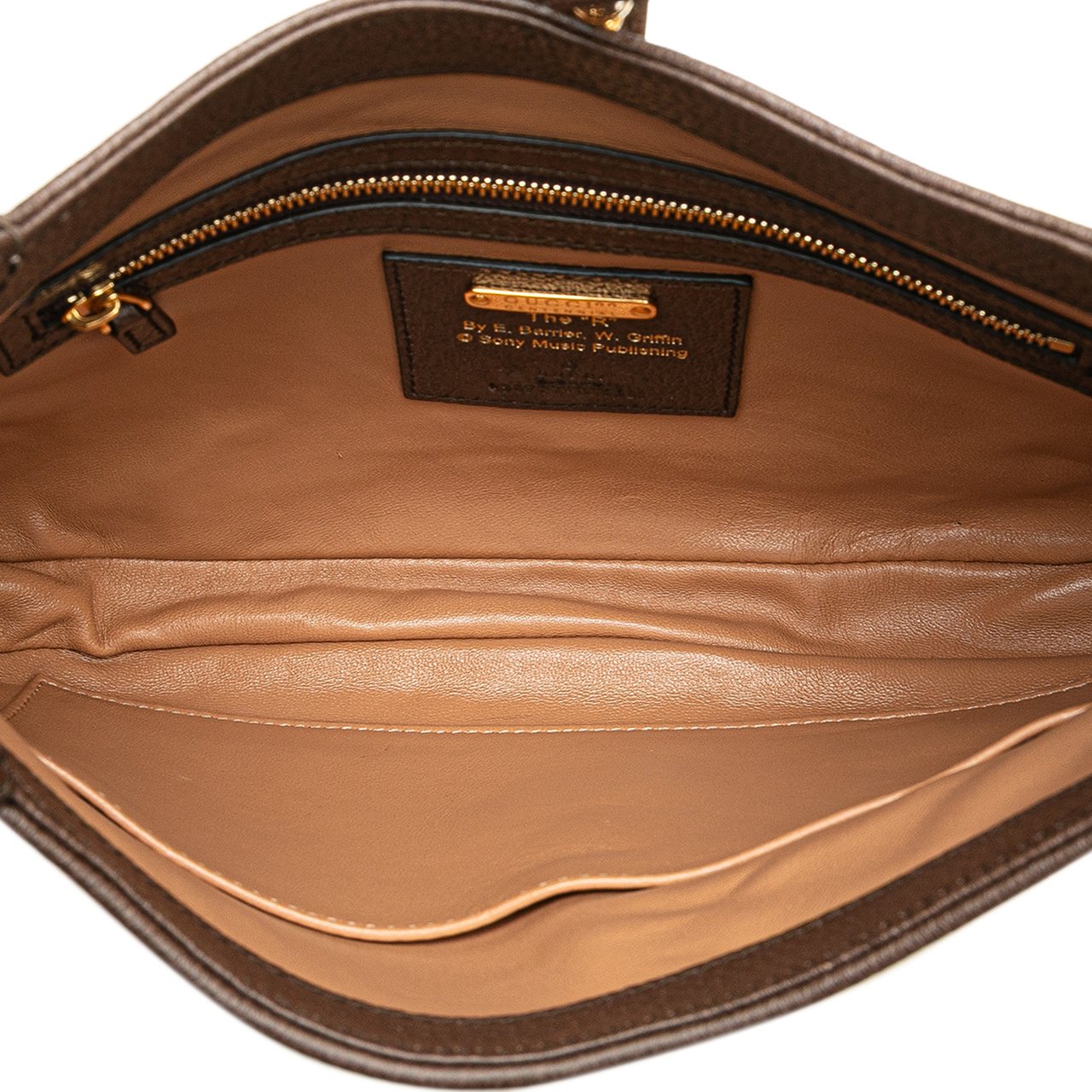 Gucci Small Canvas 100 Centennial Music Jackie 1961 Crossbody Bruin