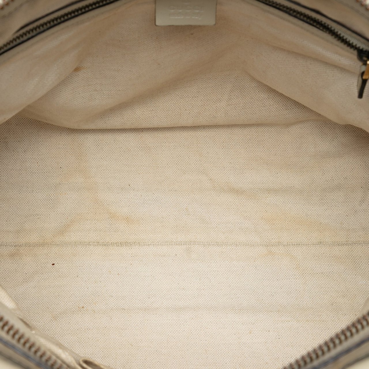 Gucci Medium Guccissima Scarlett Satchel Bruin