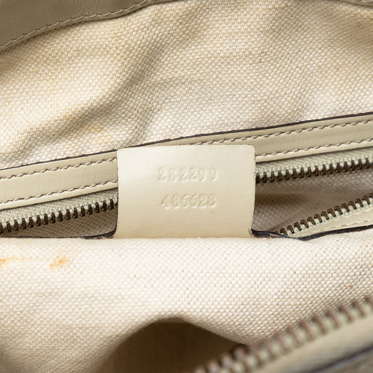 Gucci Medium Guccissima Scarlett Satchel Bruin