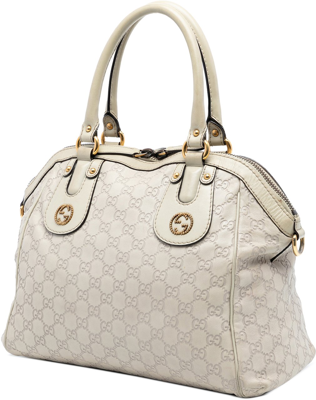 Gucci Medium Guccissima Scarlett Satchel Bruin