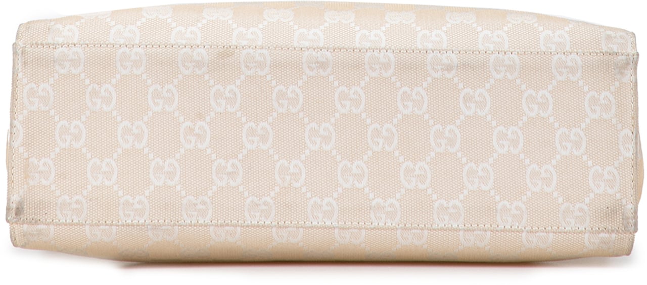 Gucci GG Canvas Bamboo Satchel Bruin