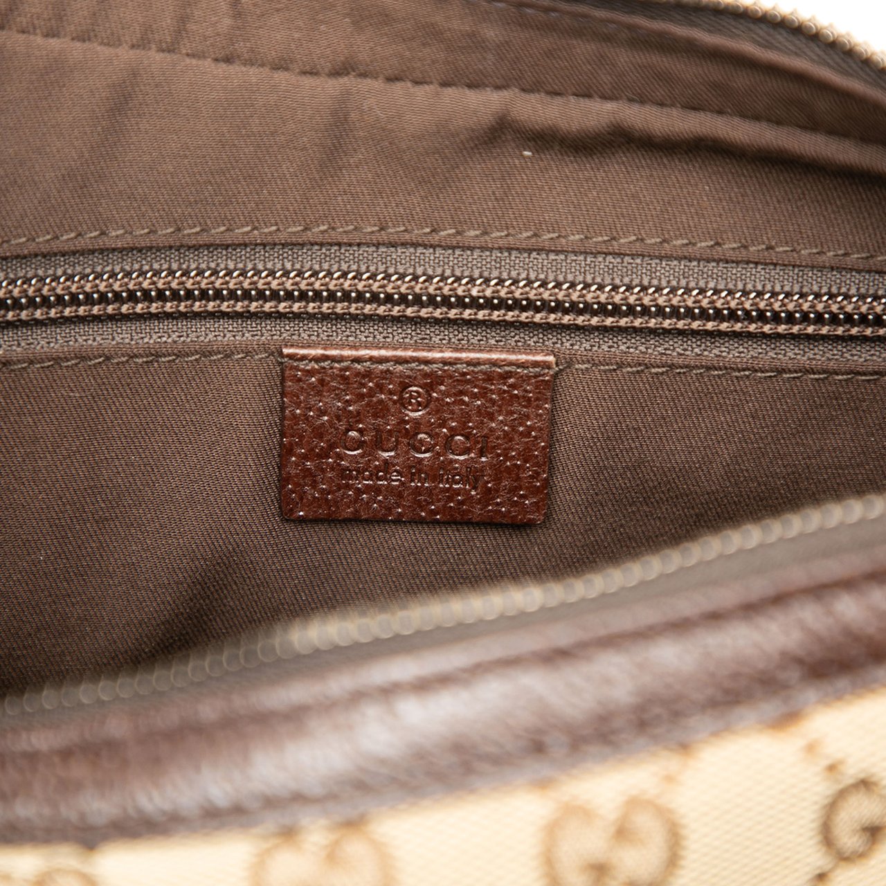 Gucci GG Canvas Crossbody Bruin