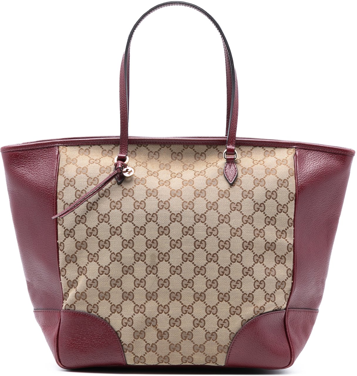 Gucci GG Canvas Bree Tote Bruin