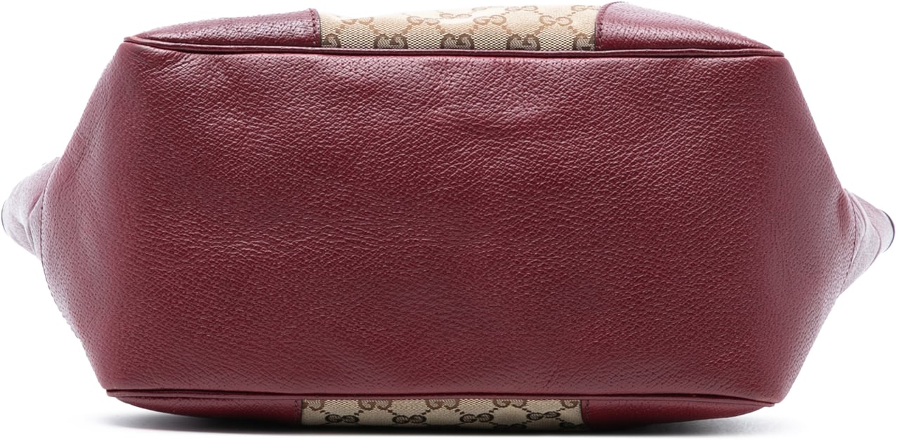 Gucci GG Canvas Bree Tote Bruin