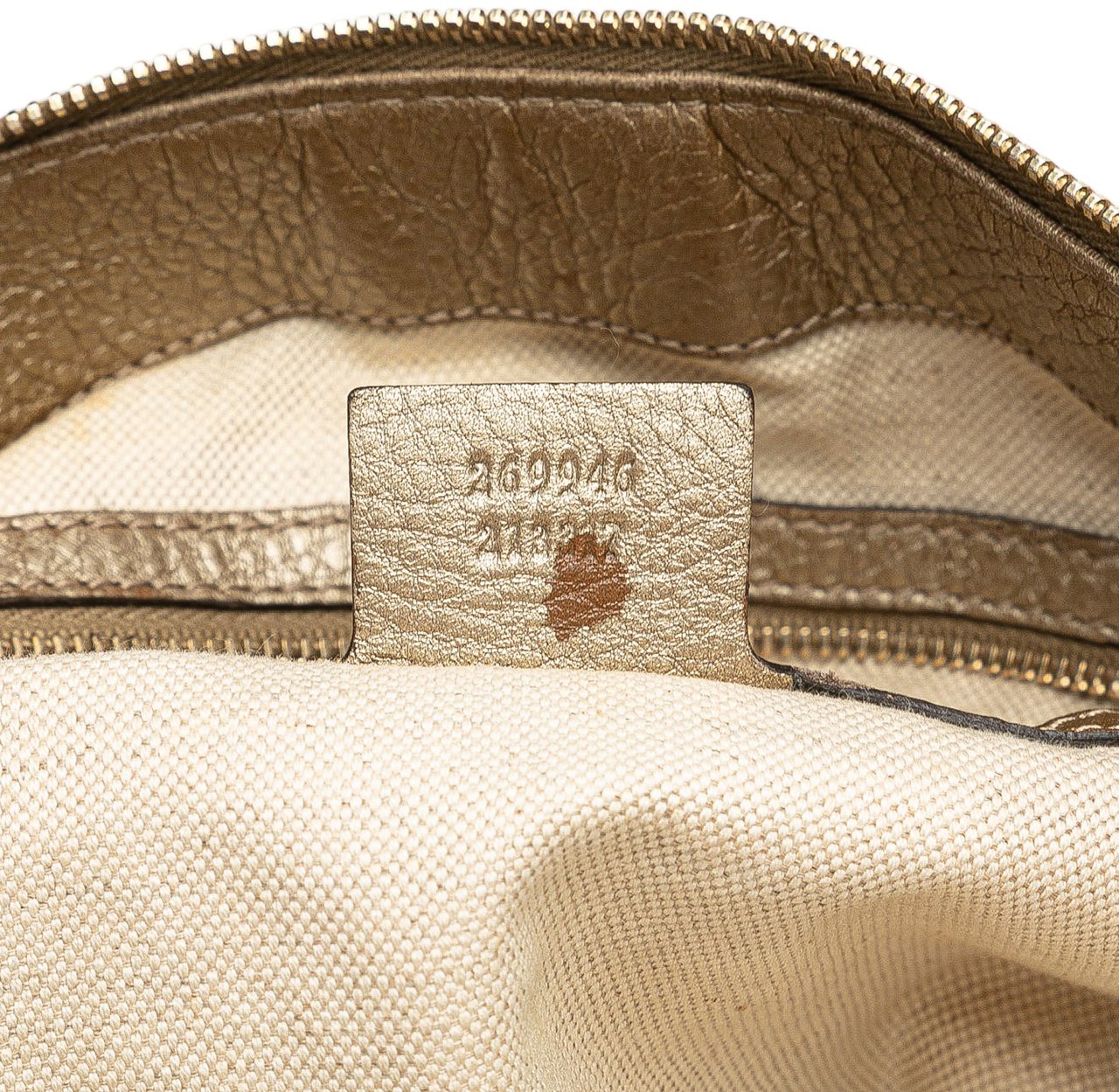 Gucci GG Canvas Bella Convertible Tote Bruin